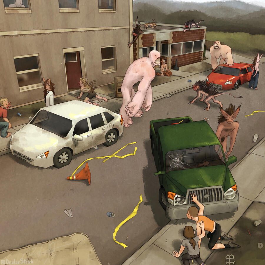 Bierce, Maya, and the five types of Ghouls