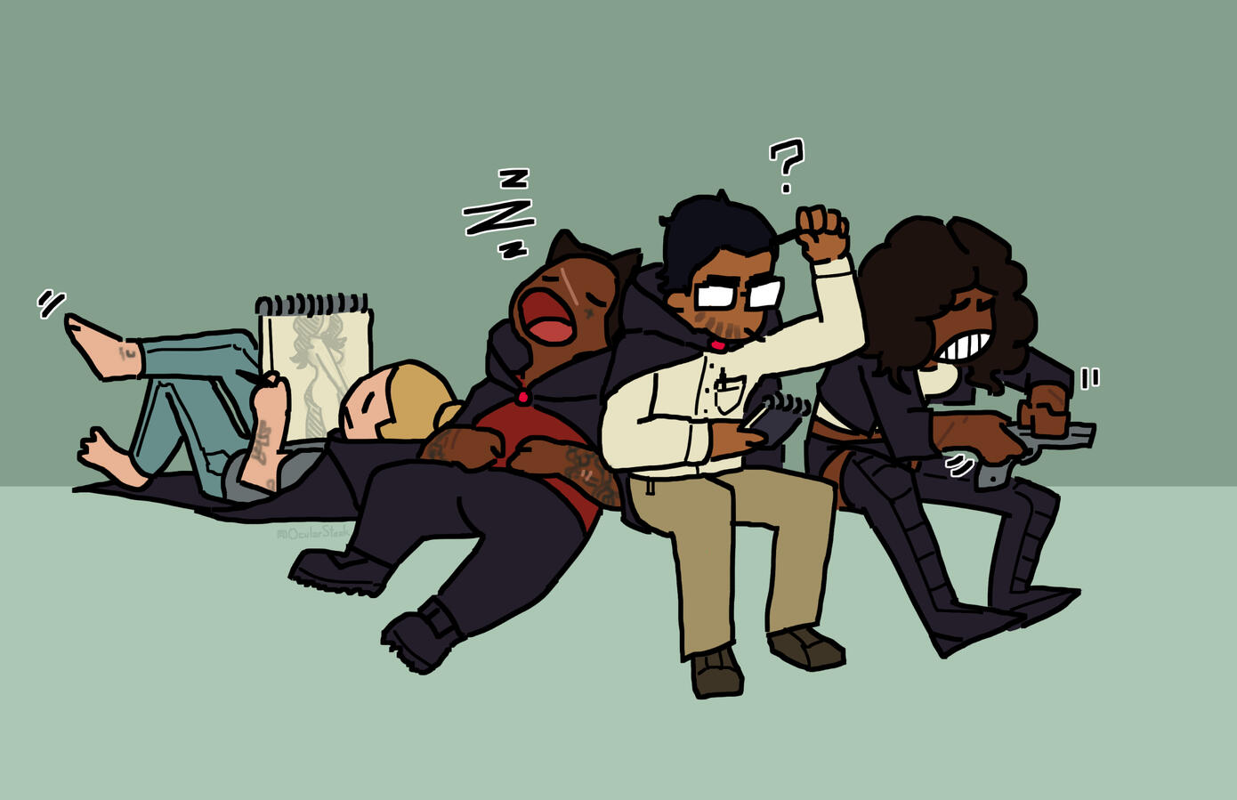 Walt, Mary, Cadson, and Katherine