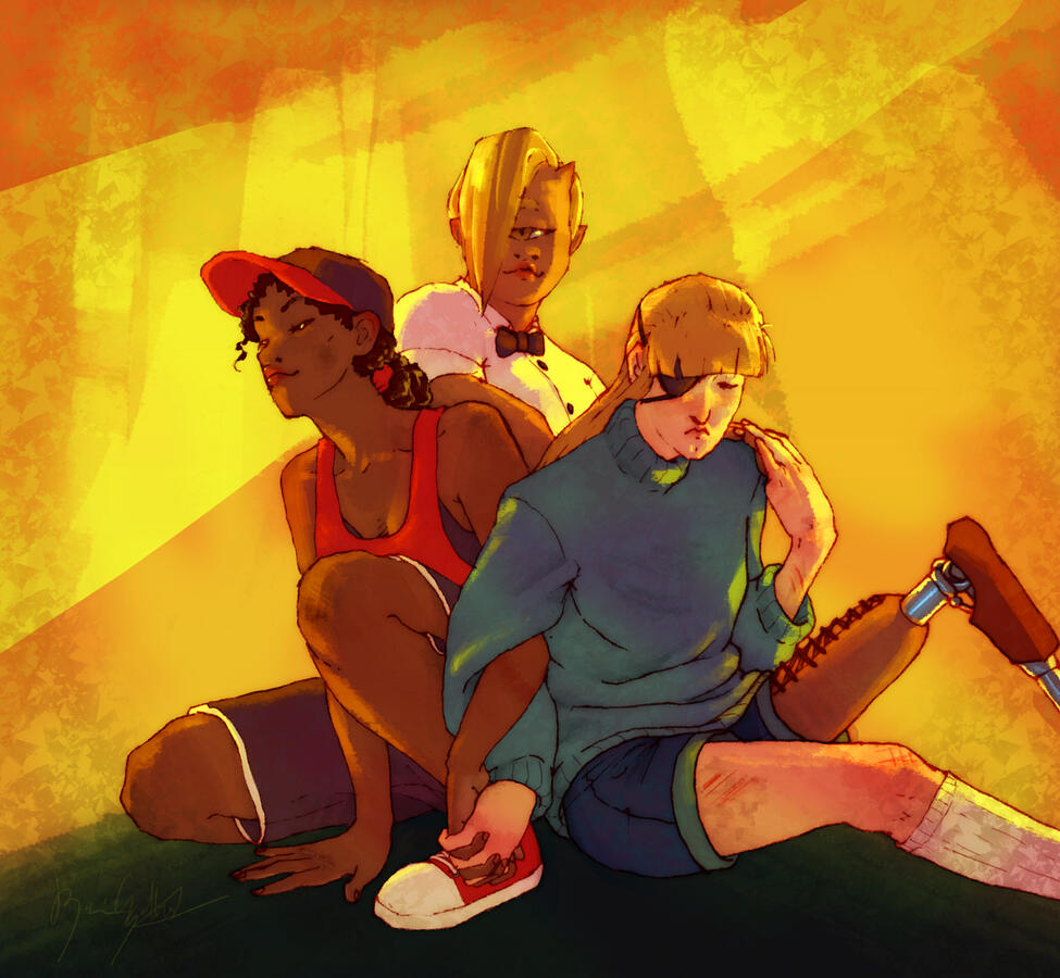 Vatts, Katherine, and Carmen